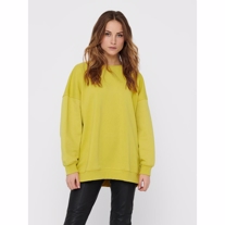 ONLY Oversized Sweatshirt Fave Oil Yellow
